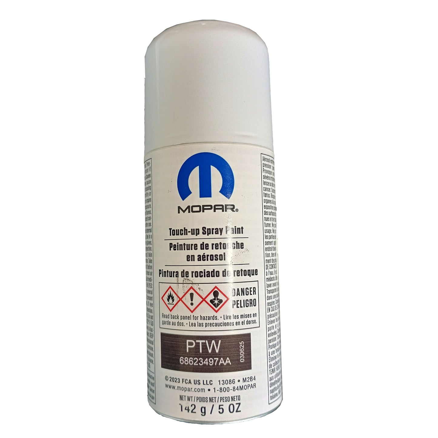 Luxury / Rugged Brown, PTW, Mopar OE Touch-Up Spray Paint, 5 oz, Chrysler, Dodge, Jeep, Ram