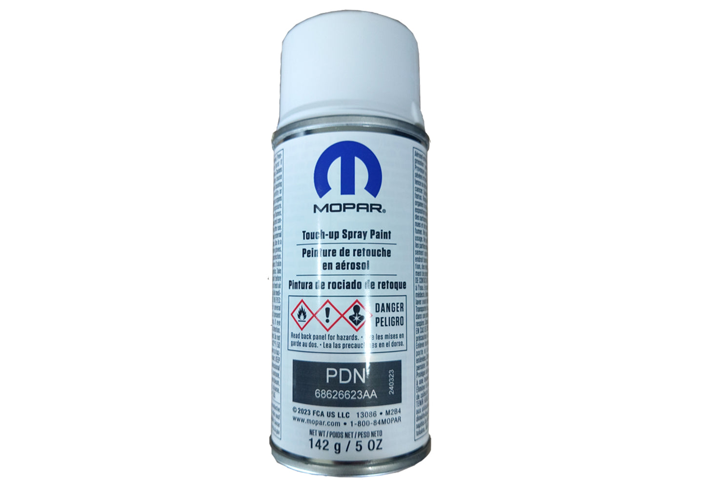 68626623AA Mopar OE Touch-Up Spray Paint, 5 oz, Jeep 2020-2024 Gladiator JT, 2016-2024 Wrangler JL (Copy) Ceramic Gray Sting Gray PDN