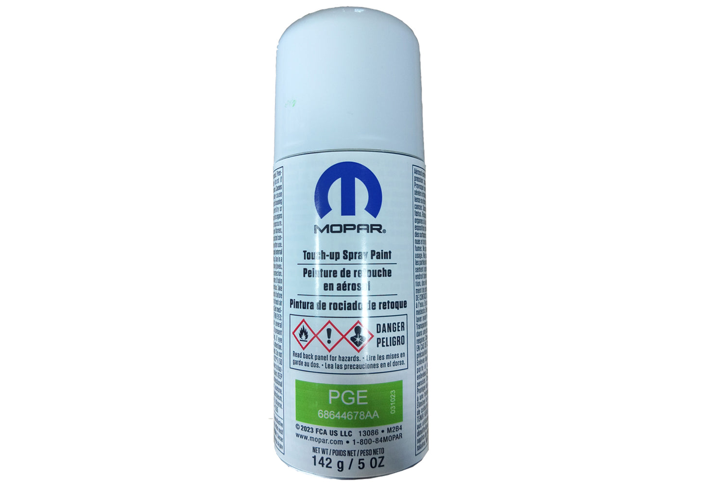 68644678AA Mopar OE Touch-Up Spray Paint, 5 oz, Jeep 2020-2025 Gladiator JT, 2016-2025 Wrangler JL Mojito PGE