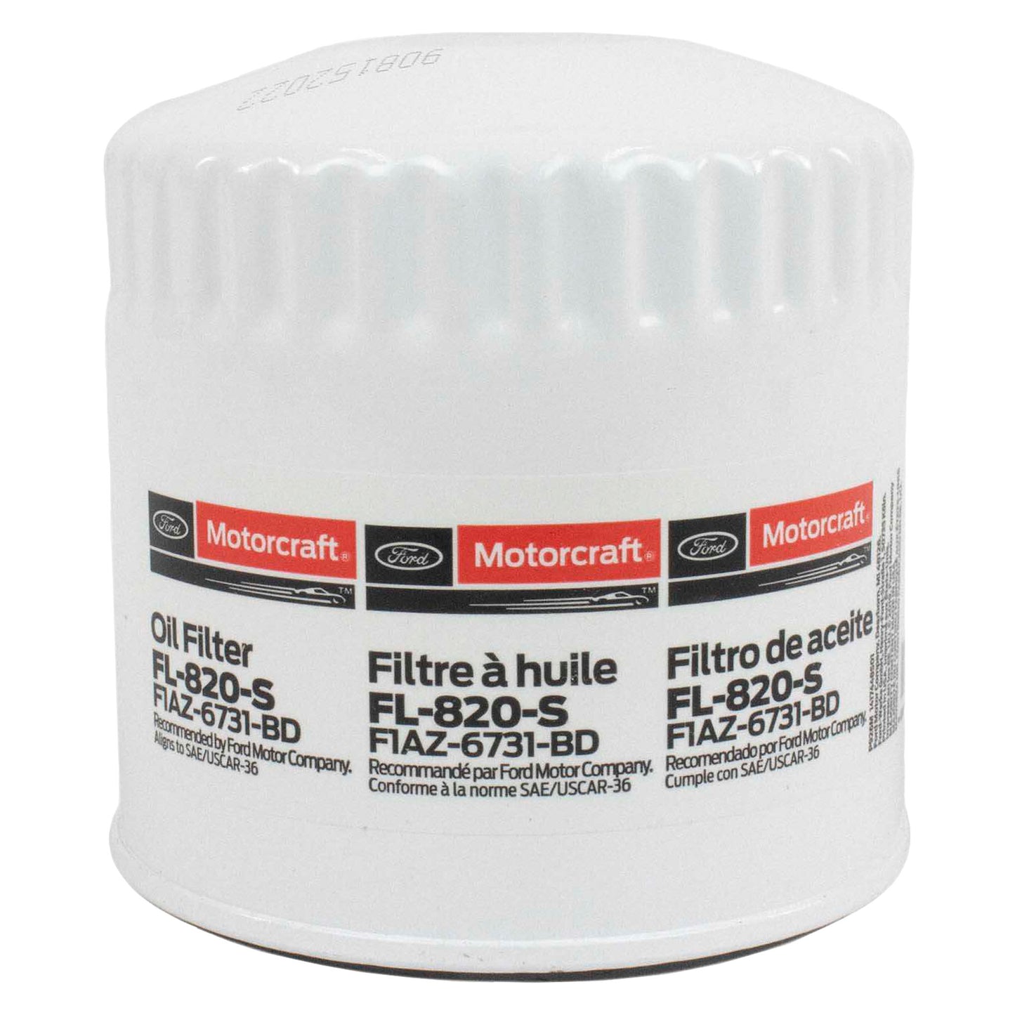 FL820S Motorcraft OE Engine Oil Filter, 2023-2025 Ford Super Duty, 6.8L V8