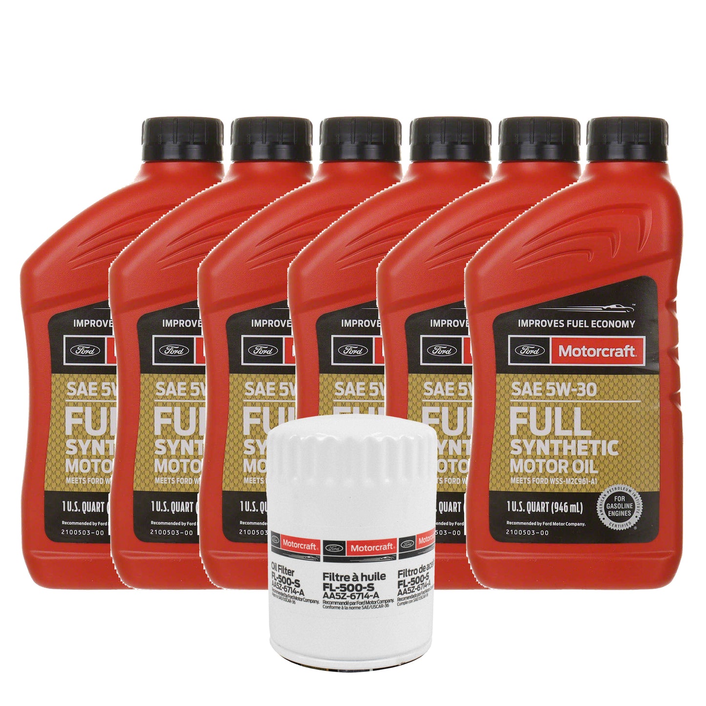 OCK35FS Motorcraft OE 5W-30 Oil Change Kit for 2011-2026 Ford F-150, 3.5L EcoBoost V6 Full Synthetic