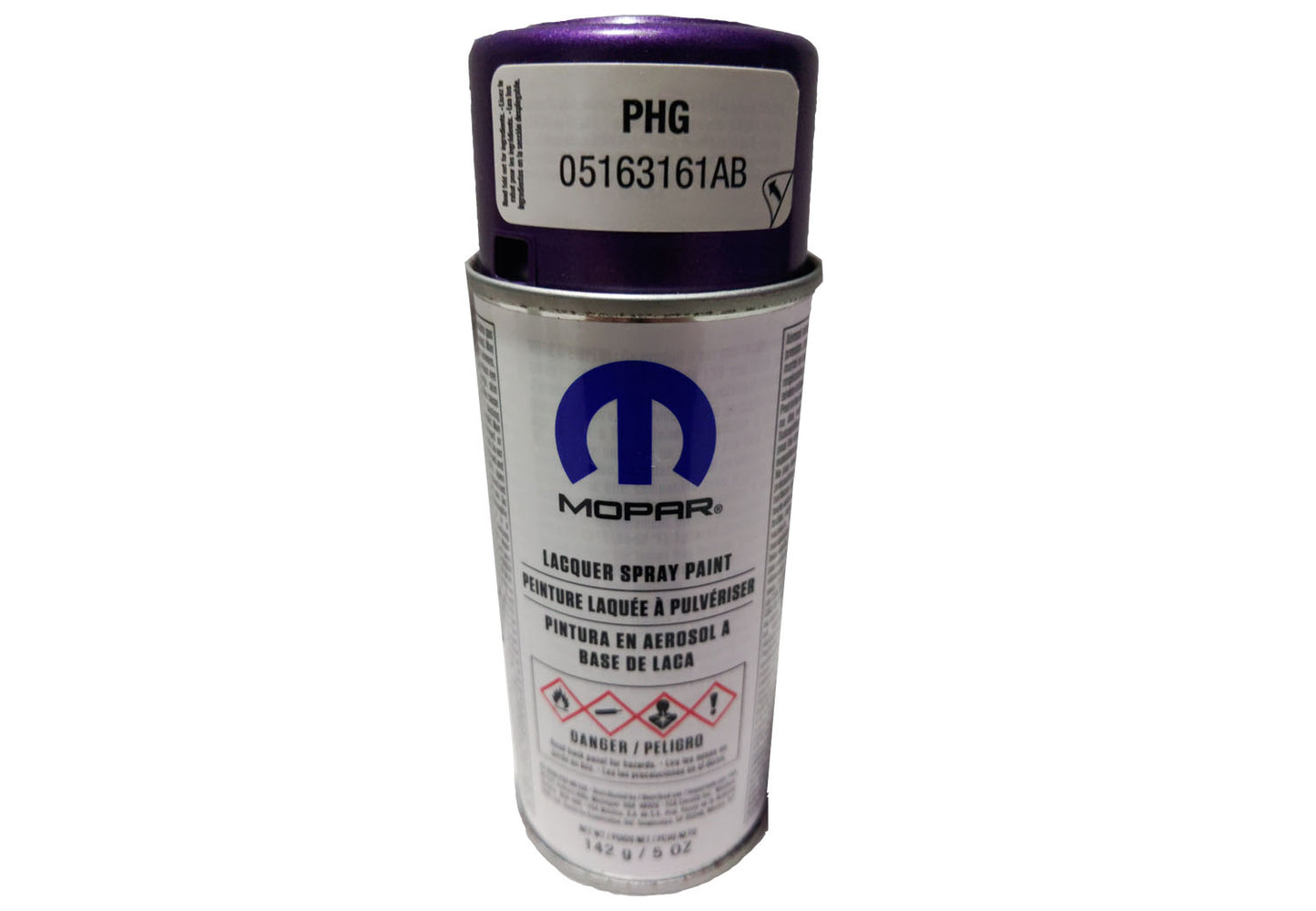 5163161AB Mopar OE Touch-Up Spray Paint, 5 oz, Jeep 2020-2025 Gladiator JT, 2016-2025 Wrangler JL Xtreme Purple PHG