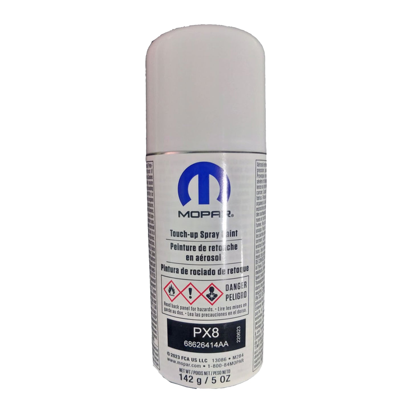 68626414AA Mopar OE Touch-Up Spray Paint, 5 oz, Jeep 2020-2024 Gladiator JT, 2016-2024 Wrangler JL (Copy) Black PX8