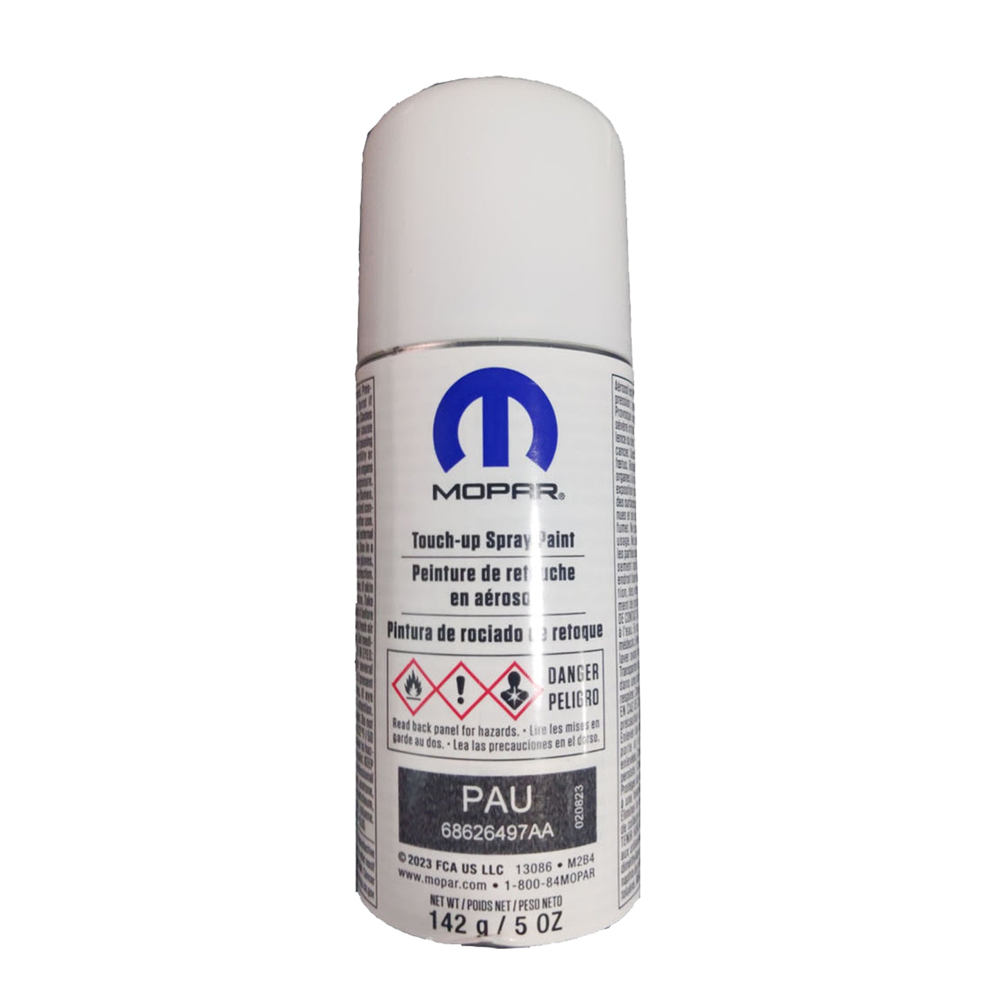 68626497AA Mopar OE Touch-Up Spray Paint, 5 oz, Jeep 2020-2025 Gladiator JT, 2016-2025 Wrangler JL Granite Crystal Met PAU