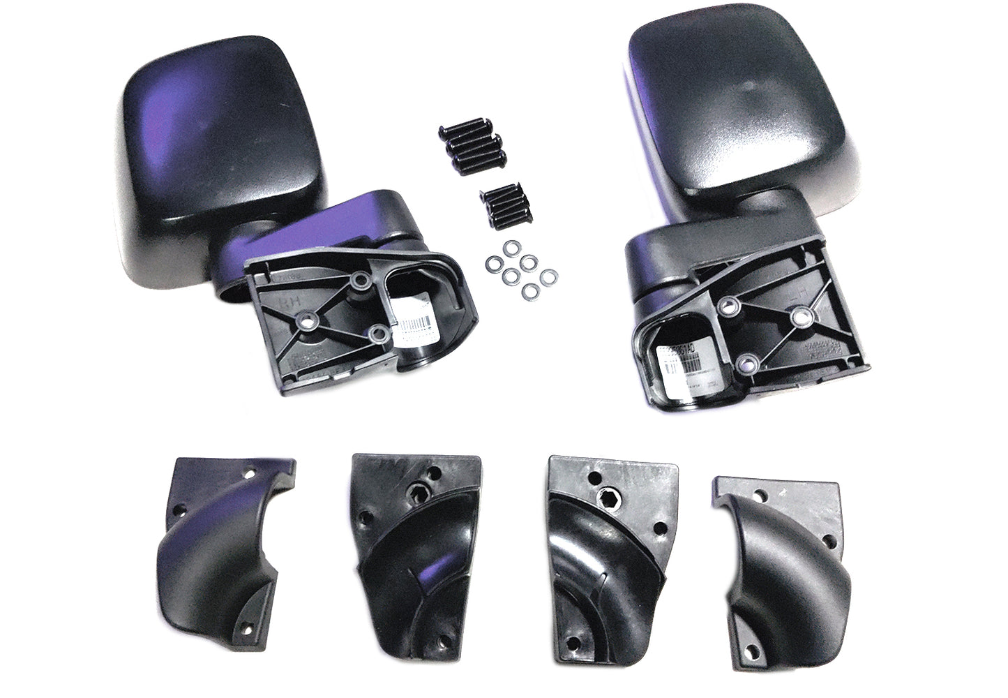 77072562AB Mopar Tube Door Mirror Kit, Jeep 2020-2021 Gladiator JT, 2018-2021 Wrangler JL