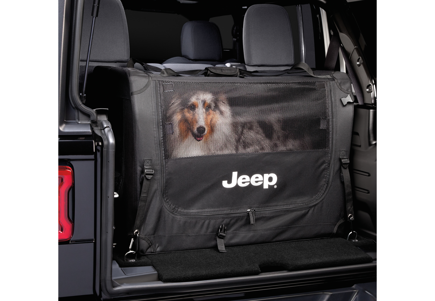 Jeep wrangler online dog cover