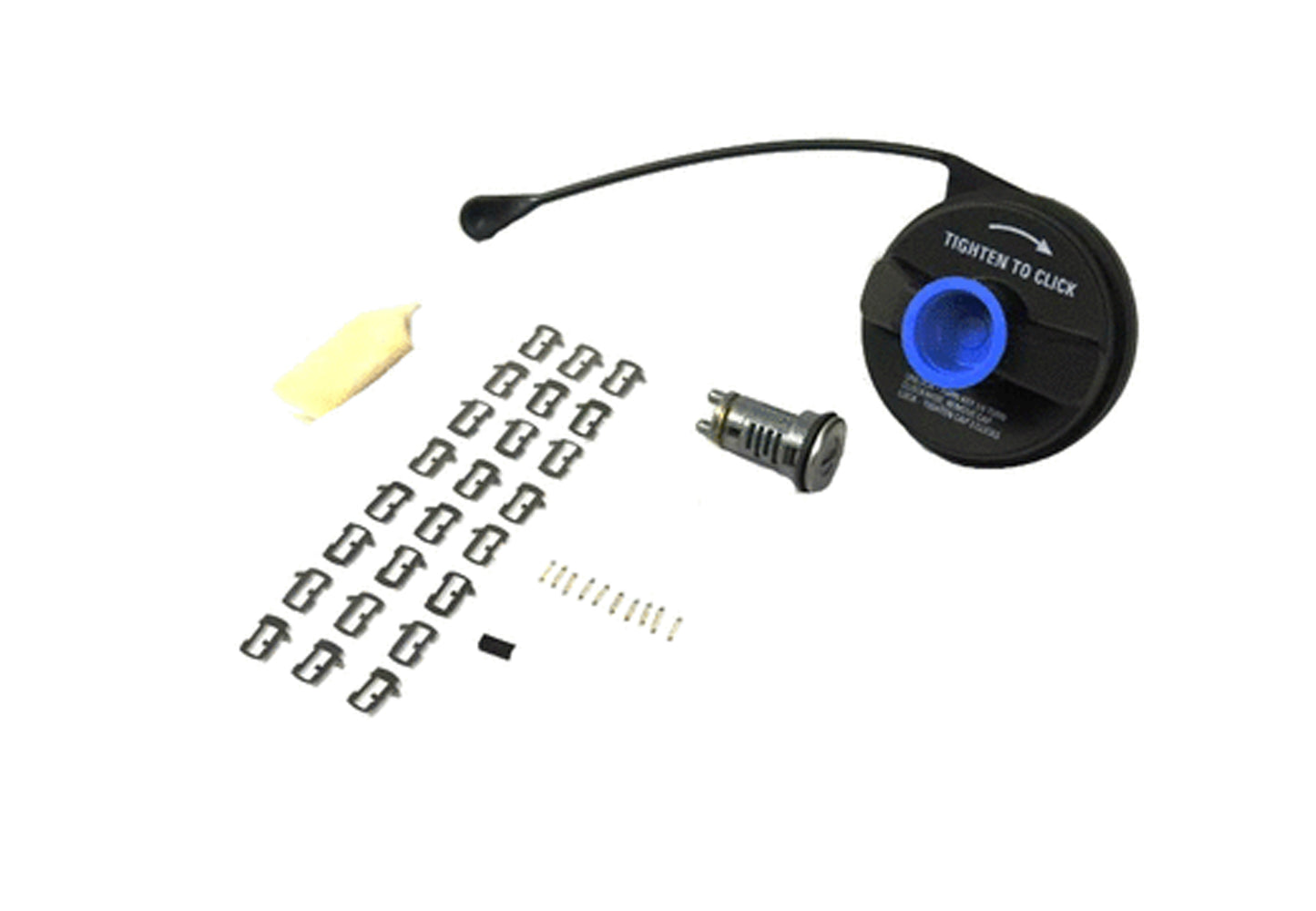 82215184 Mopar Vehicle Keyed Lockable Gas Cap, 2020-2021 Gladiator JT, 2018-2021 Wrangler JL