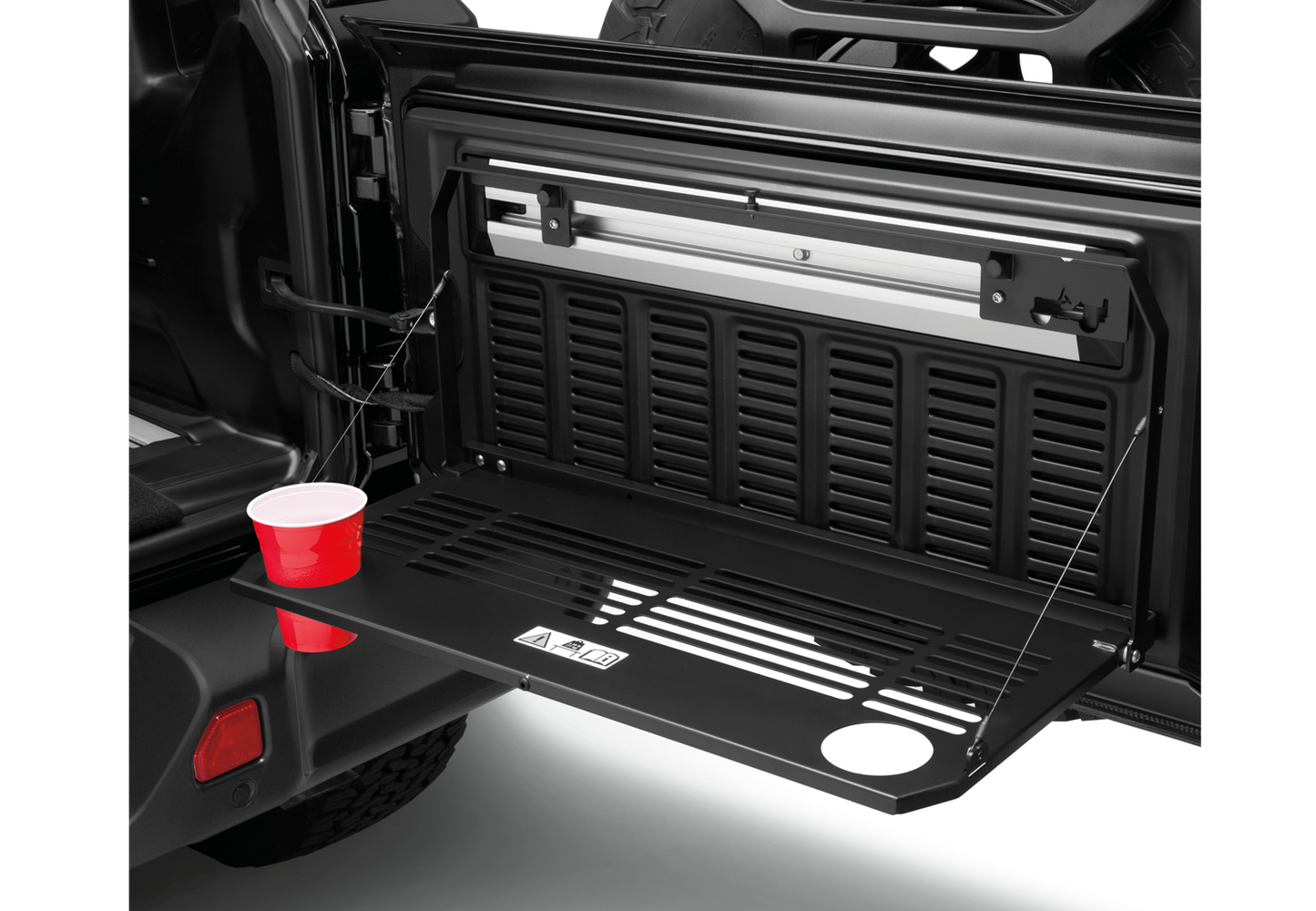 Mopar Tailgate Table, 2018-2022 Wrangler JL