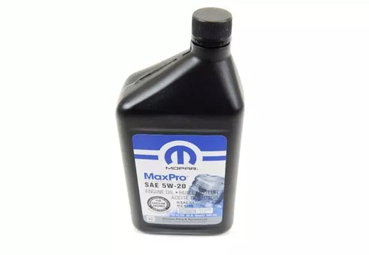 68518202AA Mopar OE Full Synthetic Oil, 1 Quart, 2014-2023 Dodge Charger, 3.6L V6