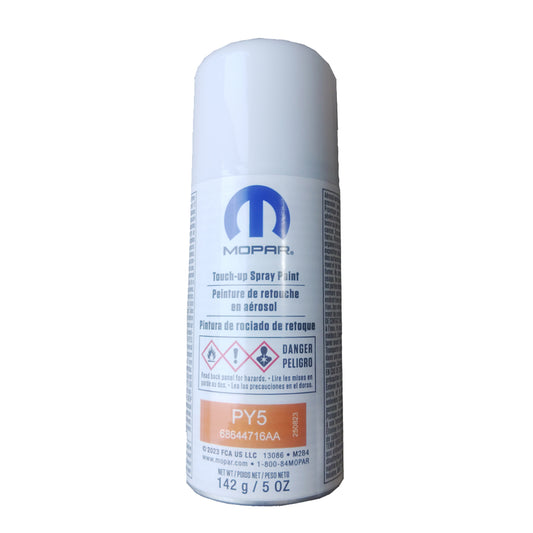 68644716AA Nacho, PY5, Mopar OE Touch-Up Spray Paint, 5 oz, Jeep 2021 Gladiator JT, Wrangler JL