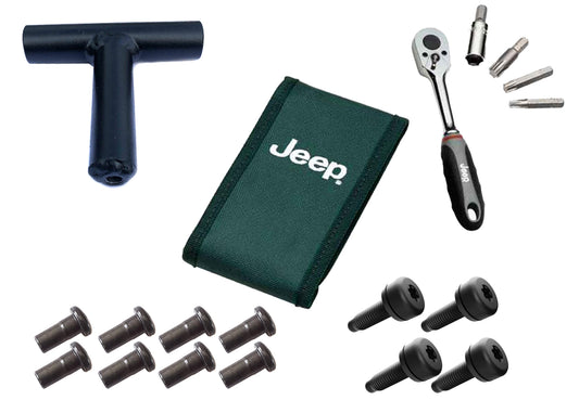 DOTK Doors Off Hardware and Tool Kit, Jeep 2020-2024 Gladiator JT, 2018-2024 Wrangler JL