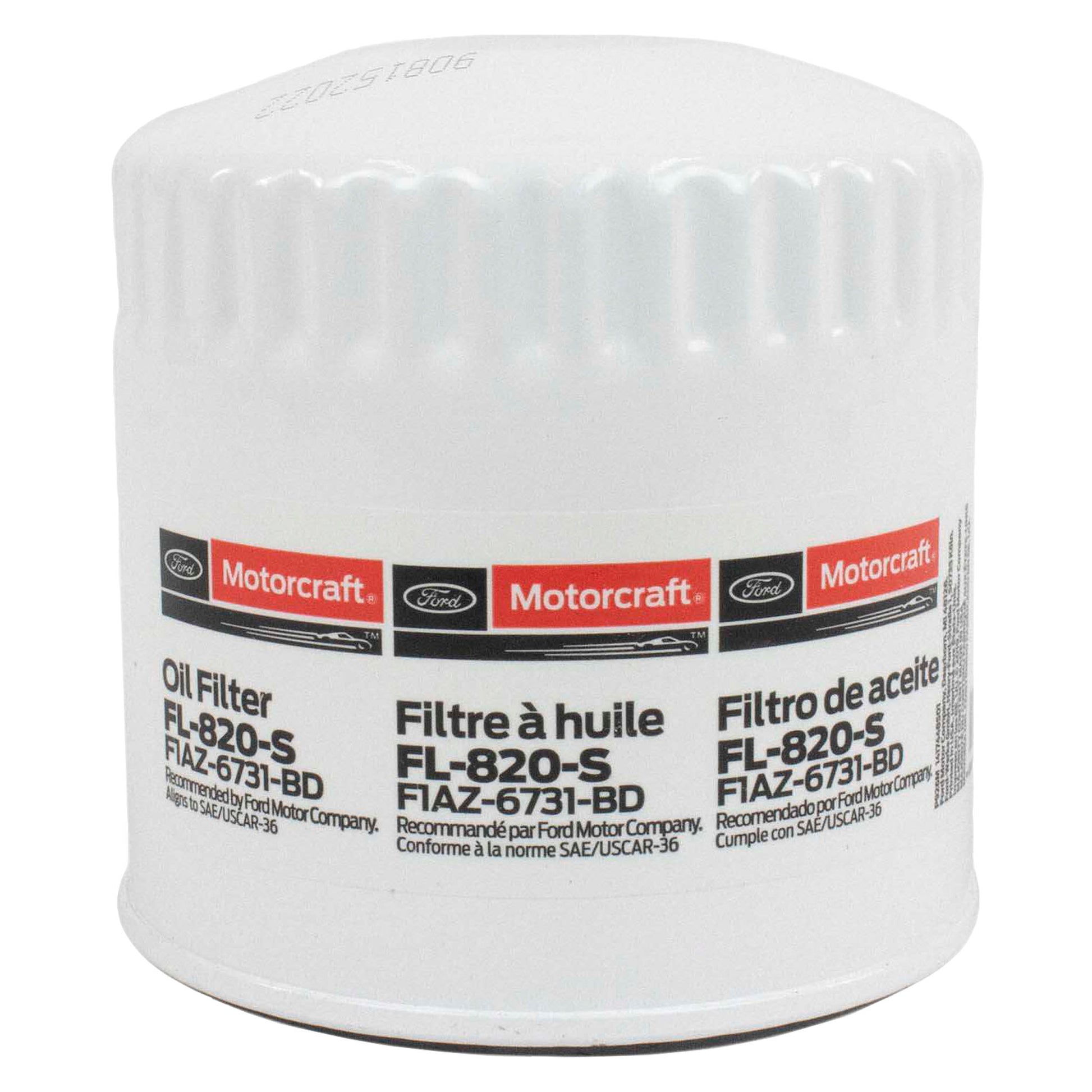 FL820S Motorcraft OE Engine Oil Filter, 2023-2025 Ford Super Duty, 6.8L V8
