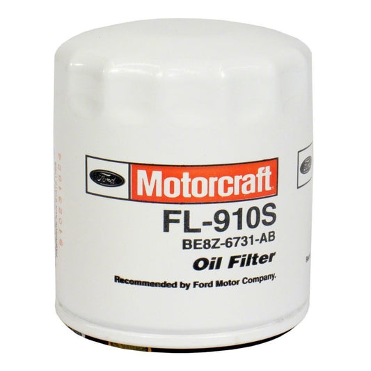 FL910S Motocraft OE Engine Oil Filter, 2021-2024 Ford Bronco 2.3L I4 EcoBoost