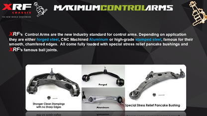 Maximum_Control_Arms XRF Maximum Series Front Lower Control Arm, Jeep 2020-2025 Gladiator JT, 2018-2025 Wrangler JL