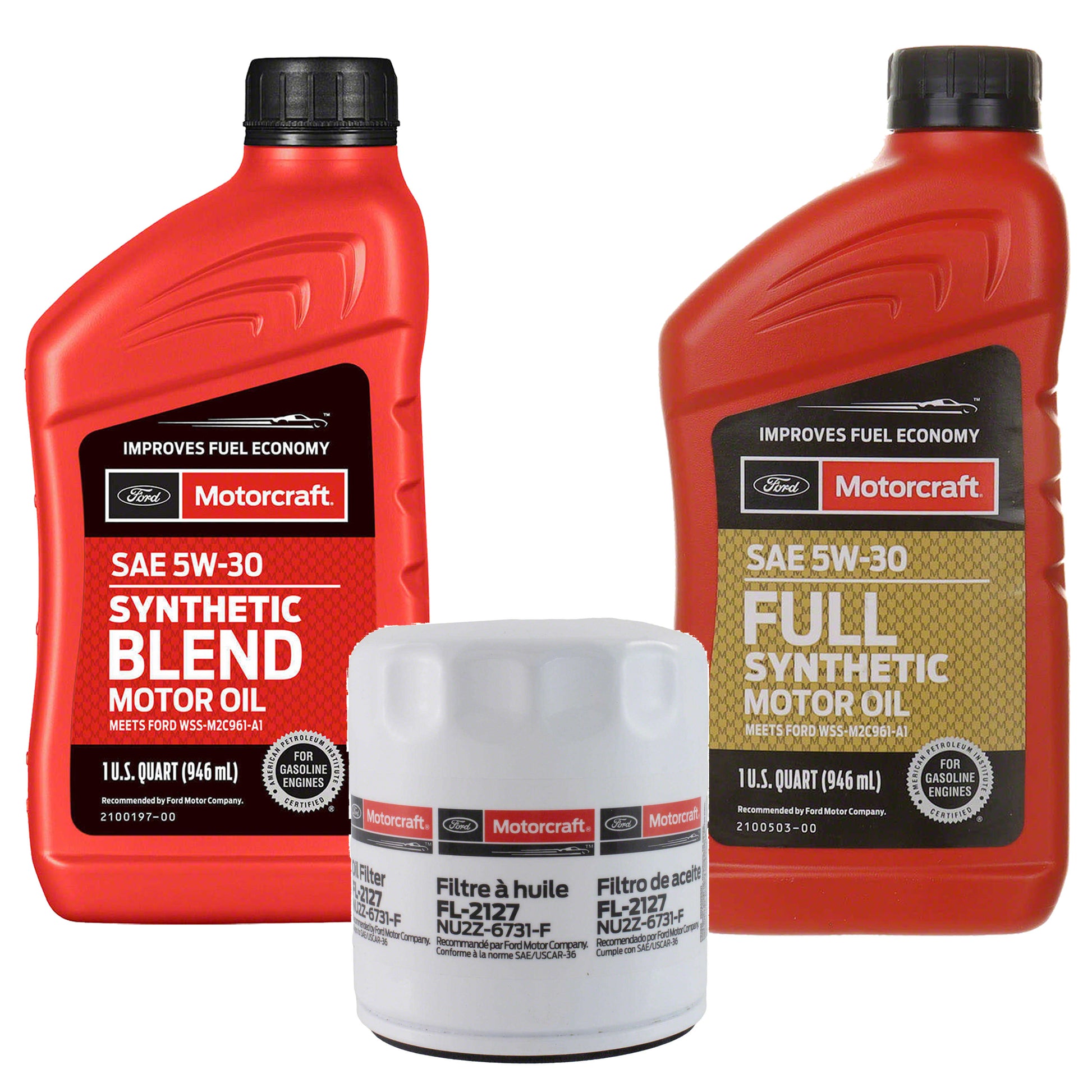 OCK20MF2526-OCK20MF2526 Motorcraft OE 5W-30 Oil Change Kit, 2025-2026 Ford Maverick 2.0L I4 EcoBoost