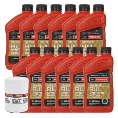 Motorcraft OE 5W-30 Oil Change Kit for 2020-2026 Ford Transit, 3.5L Duratec V6