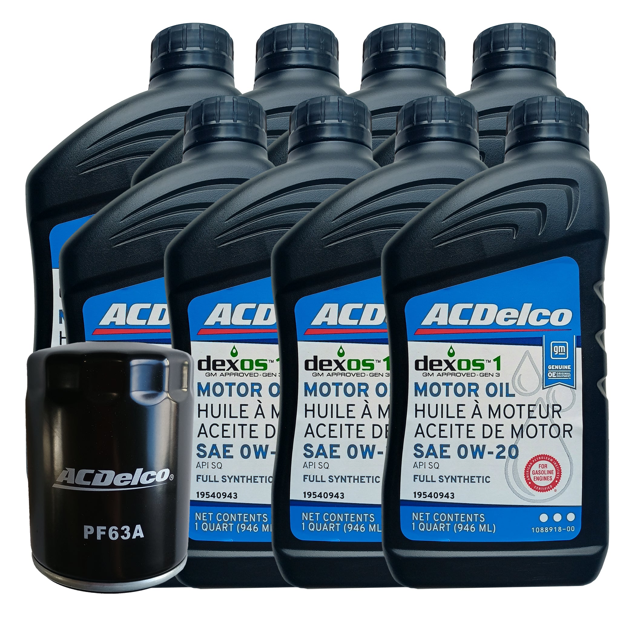 ACDelco 0W-20 Oil Change Kit For 2021+ Chevy Silverado/Suburban/Tahoe – Rudy's Performance Parts ACDelco 0W-20 Oil Change Kit For 2021+ Chevy Silverado/Suburban/Tahoe – Rudy's Performance Parts