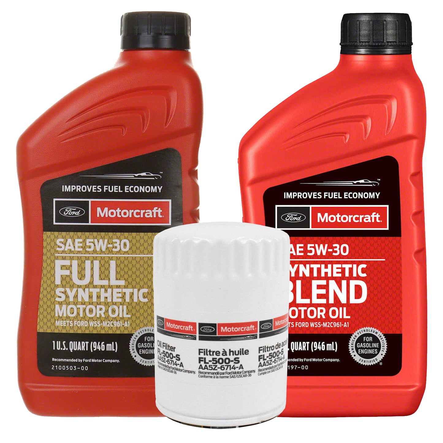 OCKF1502125SB-OCKF1502125FS Motorcraft OE 5W-30 Oil Change Kit for 2011-2026 Ford F-150, 3.5L EcoBoost V6