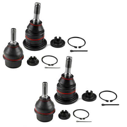 XBJ762P-XBJ756P-2 XRF Titanium Series Upper and Lower Ball Joints for the 2022-2024 Toyota Tundra (2) Upper and (2) Lower Ball Joints