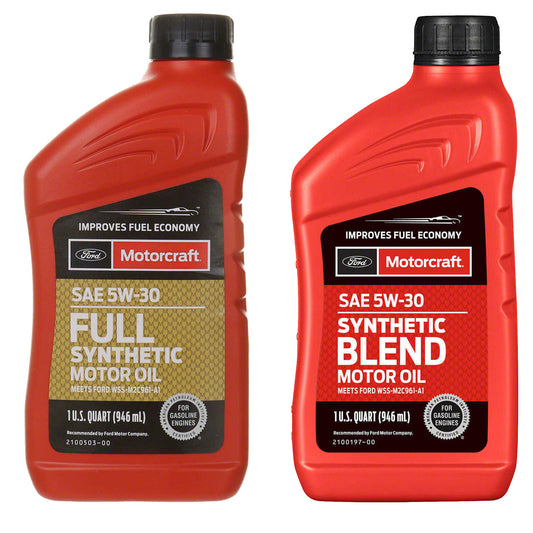 XO5W30Q1FS-XO5W30Q1SP Motorcraft OE 5W-30 Oil, 1 Quart, 2021-2025 Ford Bronco 2.7L V6 EcoBoost