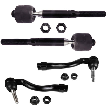 XRF Platinum Series Tie Rod End Kit, 2016-2024 Dodge Durango with Electric Steering