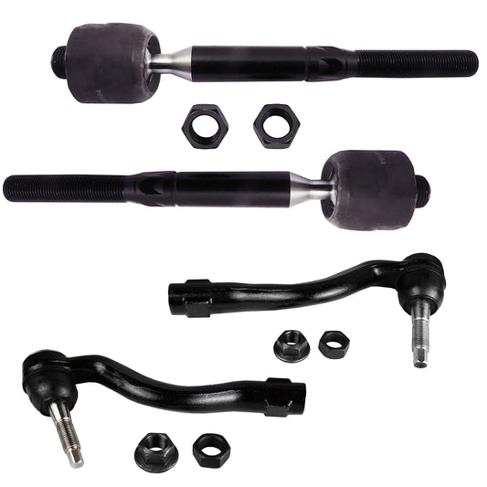 XR4PCDDKIT XRF Platinum Series Tie Rod End Kit, 2016-2024 Dodge Durango with Electric Steering