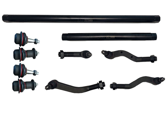 Kit XRF 10 Piece Front End Kit, Jeep 2020-2023 Jeep Gladiator JT, 2018-2023 Wrangler JL