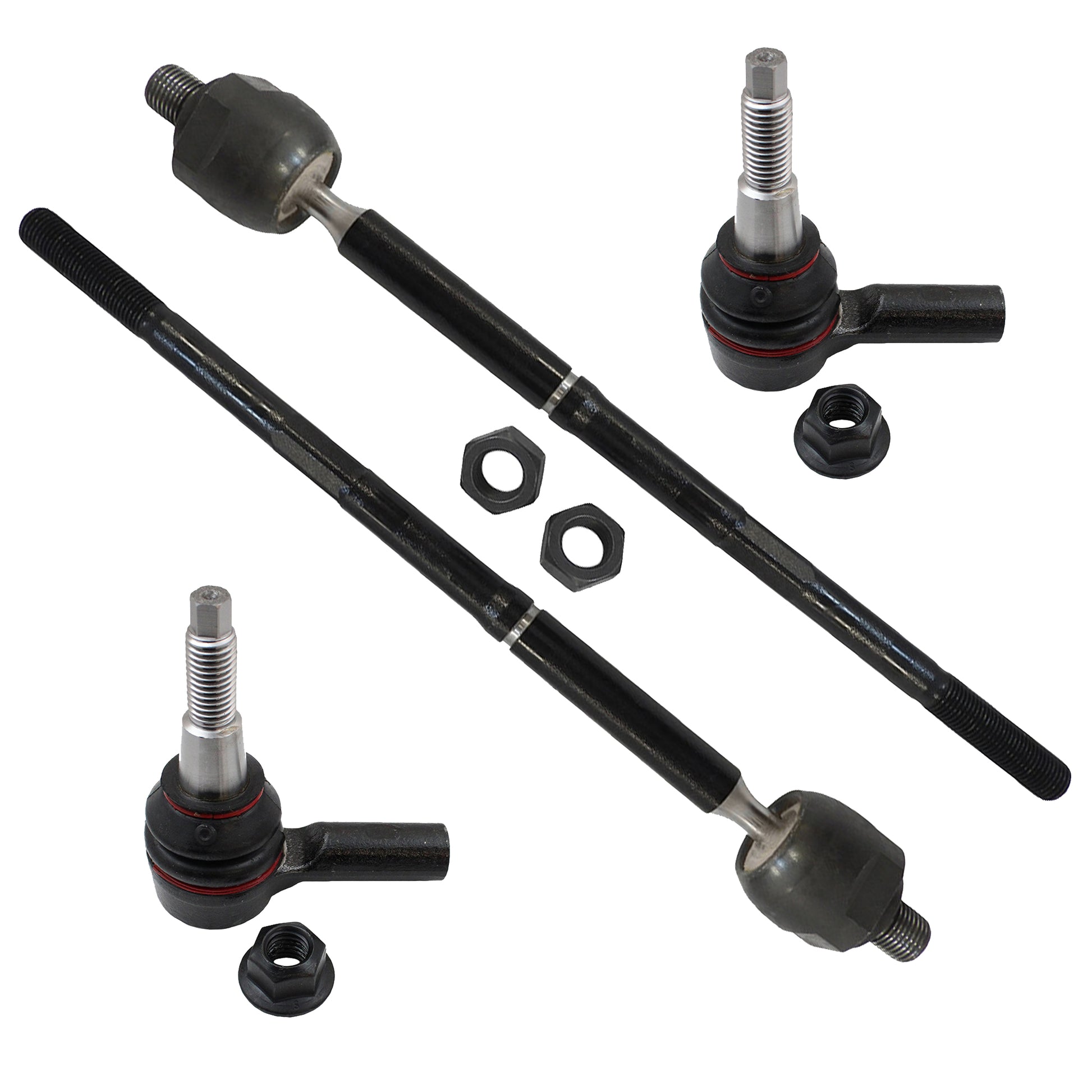 XRF4PCCCGCKIT XRF Chassis Front End Kit for 2015-2022 Chevrolet Colorado, GMC Canyon (Except ZR2 Model) 4 Piece Tie Rod Kit