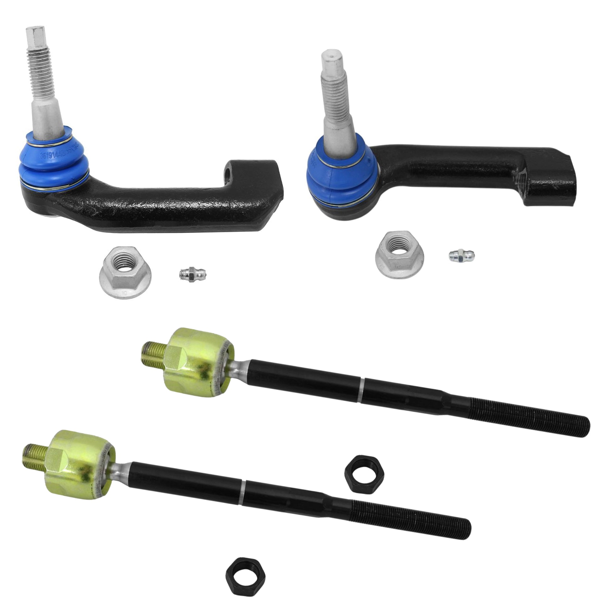 XRF4PF150KIT XRF Chassis Front End Kit for the 2021-2025 Ford F-150 4 Piece Tie Rod Kit