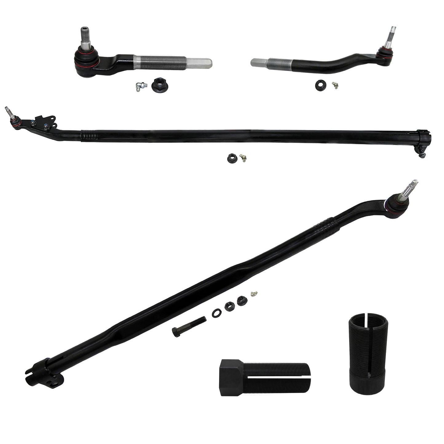 XRF6PCRKIT XRF Front End Kit, 2019-2024 Ram 4WD Truck 2500/3500 6 Piece Tie Rod Kit