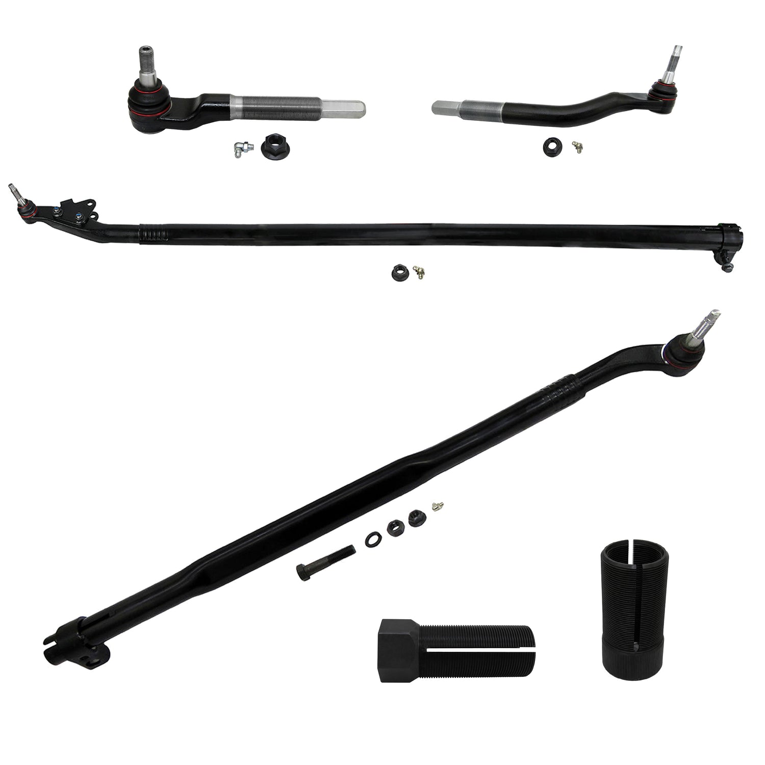 XRF6PCRKIT XRF Front End Kit, 2019-2024 Ram 4WD Truck 2500/3500 6 Piece Tie Rod Kit