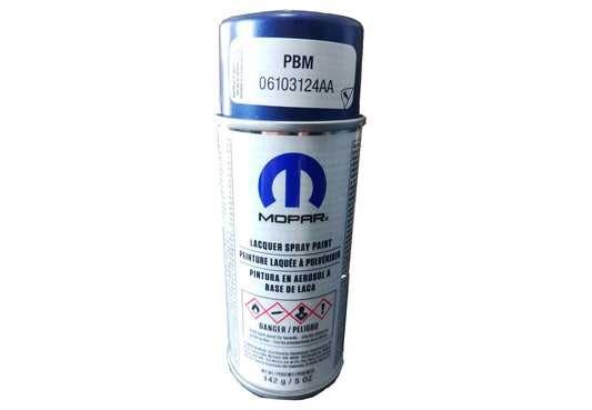 06103124AA_94886f07-e6fa-44a5-8cb2-4487b68648ef Copy of Jeep Mopar Touch-Up Spray Paint, 5 oz, 2020-2022 Gladiator JT, 2016-2022 Wrangler JL Ocean Blue PBM