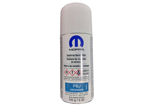 68626460AA Bludicrous / Hydro / Laser / Ocean Blue PBJ Mopar OE Touch-Up Spray Paint, 5 oz, Chrysler, Dodge, Jeep, Ram