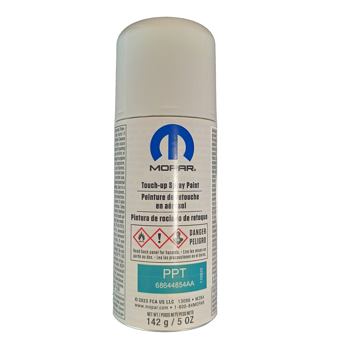 68644854AA Bikini Pearl, PPT, Mopar OE Touch-Up Spray Paint, 5 oz, Jeep Gladiator JT, Jeep Wrangler JL