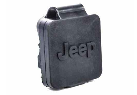 Mopar 2 Inch Hitch Receiver Plug with Jeep Logo, 2011-2022 Jeep
