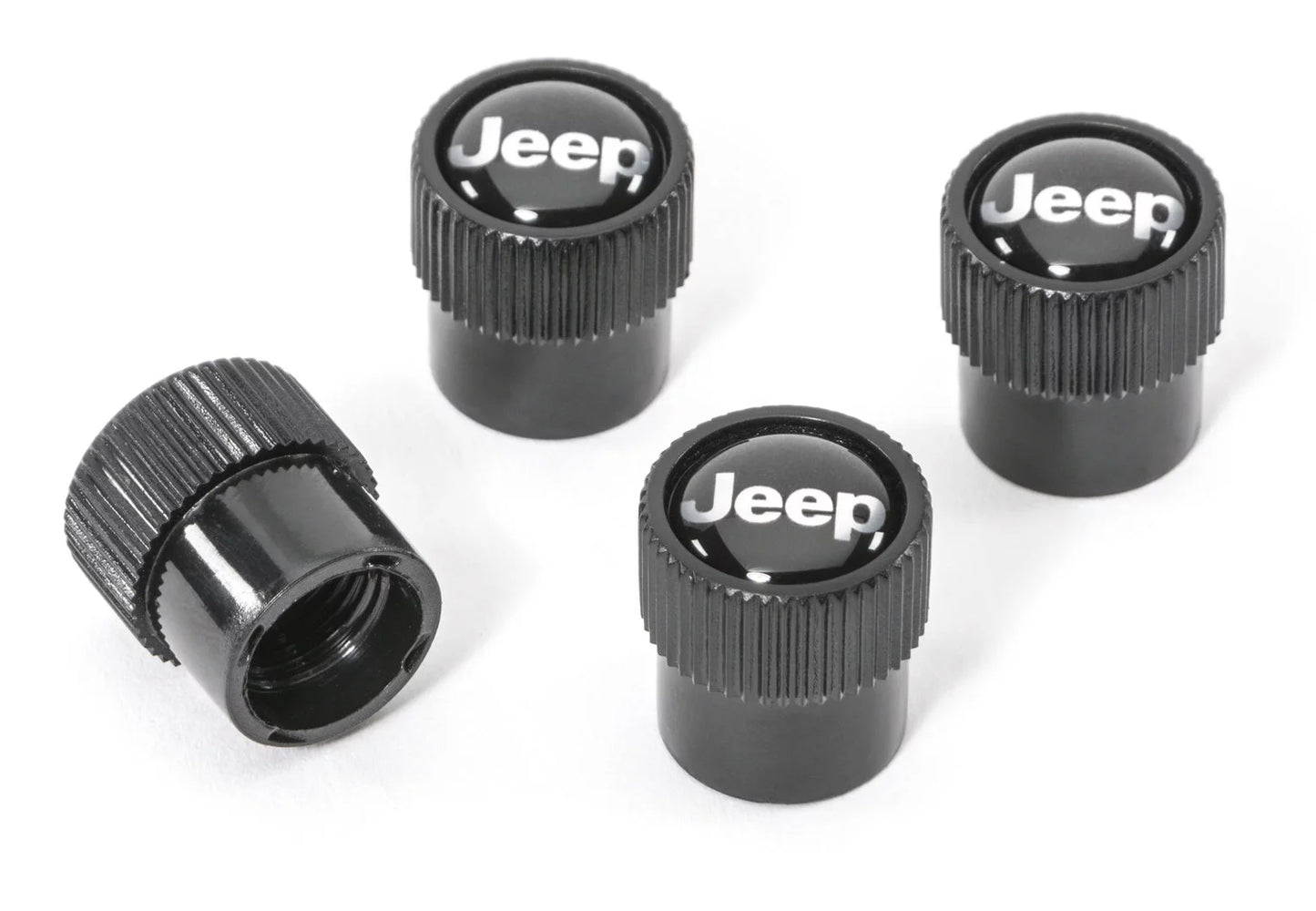 Mopar Valve Stem Caps, Jeep Logo, 2011-2022 Jeep