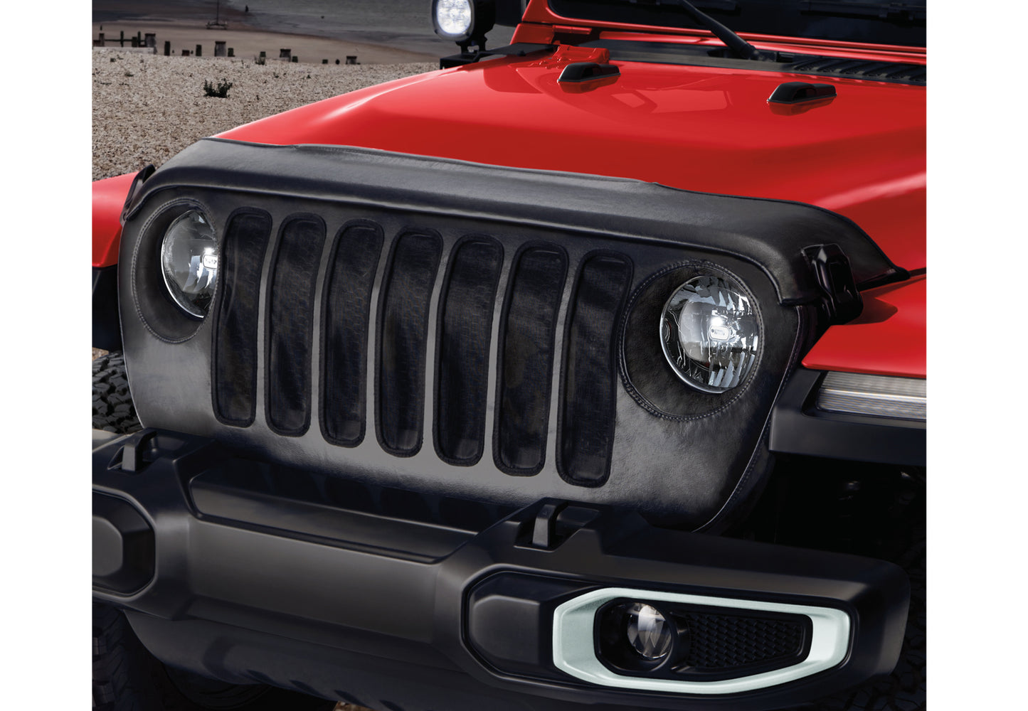Mopar Hood Cover,  Jeep 2020-2023 Gladiator JT, 2018-2023 Wrangler JL