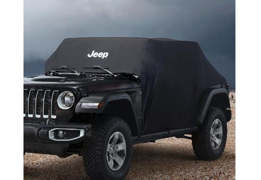 82215370 82215371 Jeep Mopar Vehicle Cover, Cab Only, Wrangler