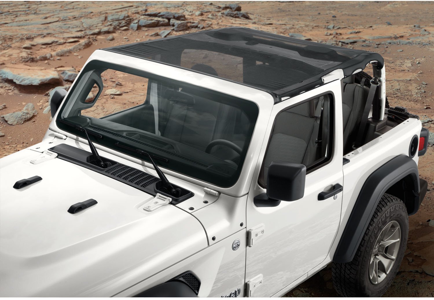 Mopar OE Sun Bonnet Soft Top, 2018-2023 Jeep Wrangler JL – Armor